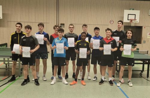 Rangliste der Jungen 19. Foto: Daniel Händler